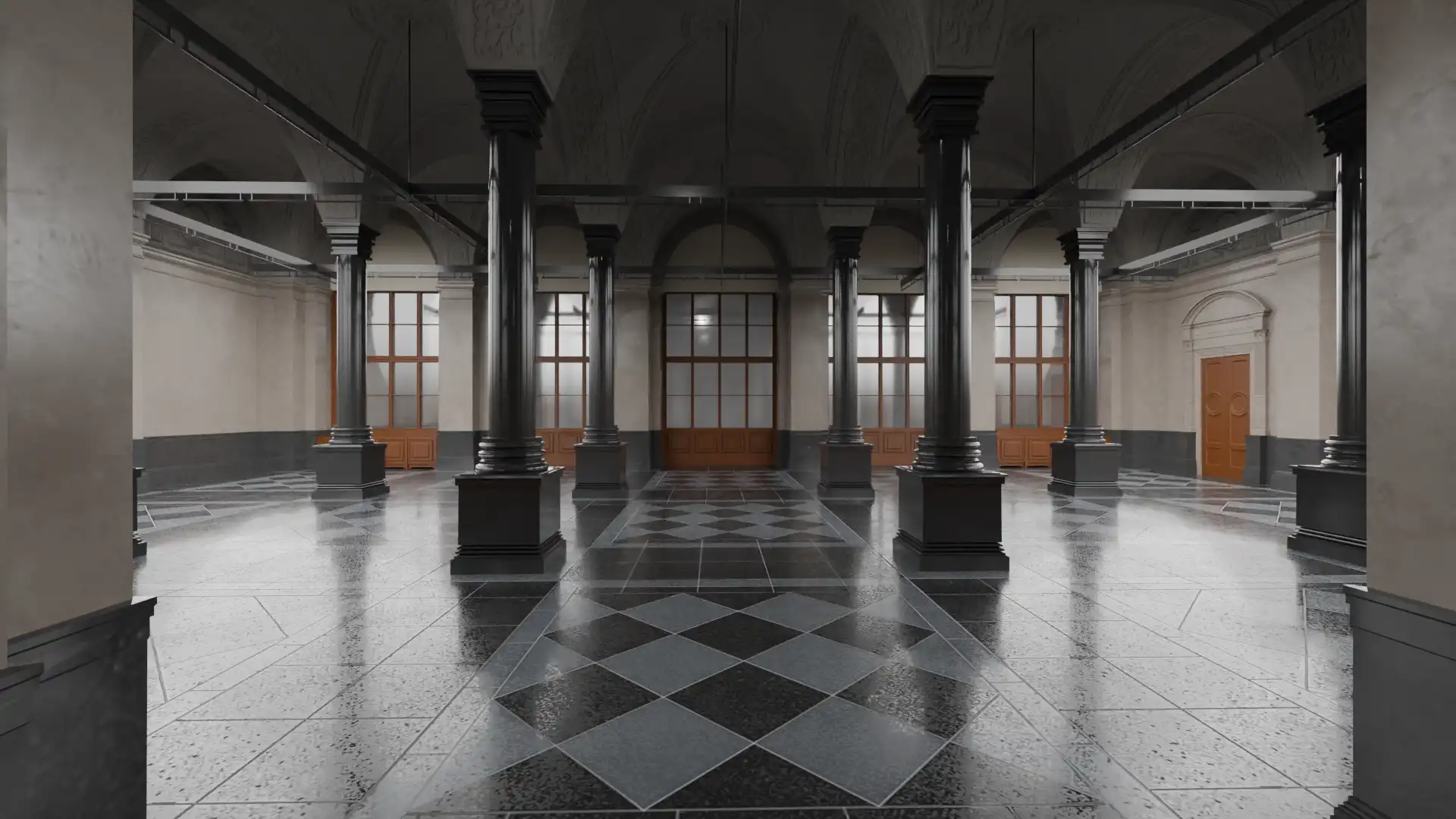 Riga bourse 3D model