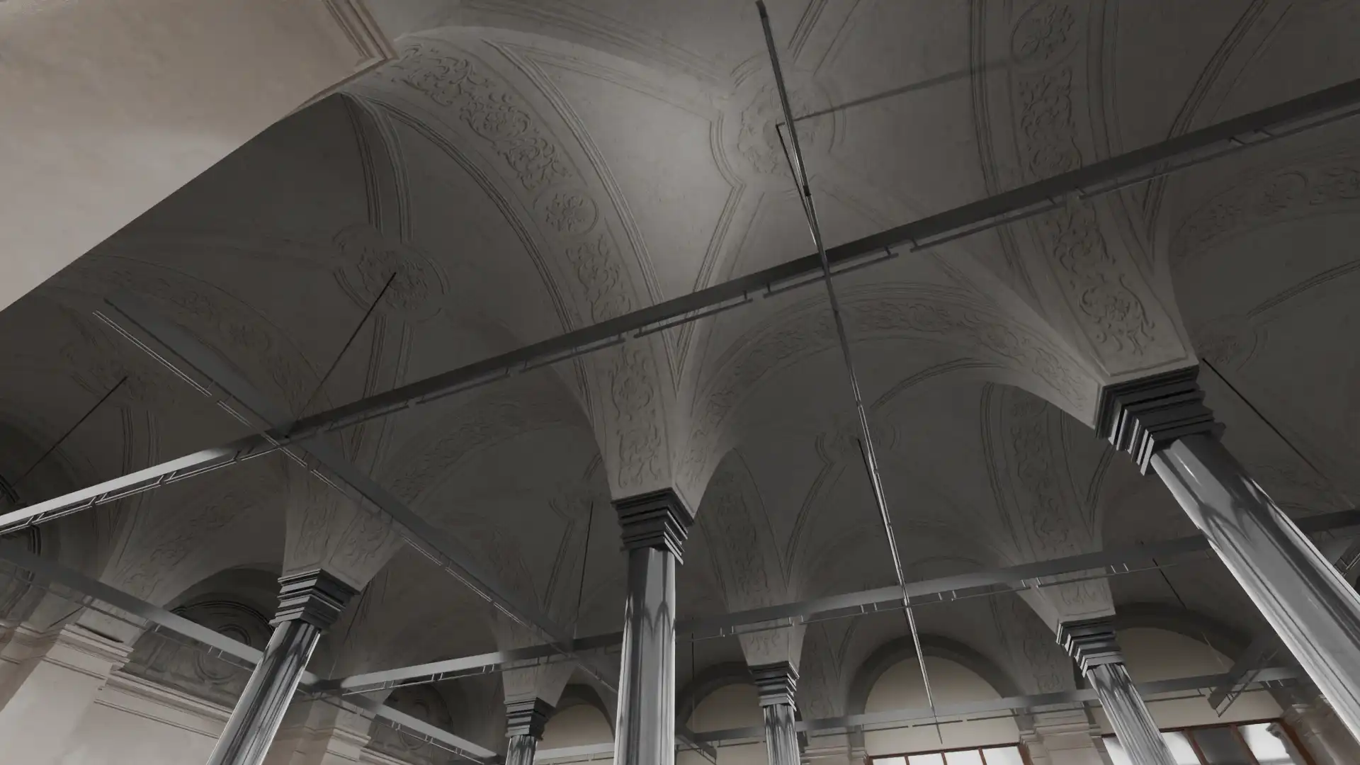 Riga bourse 3D model — image 3