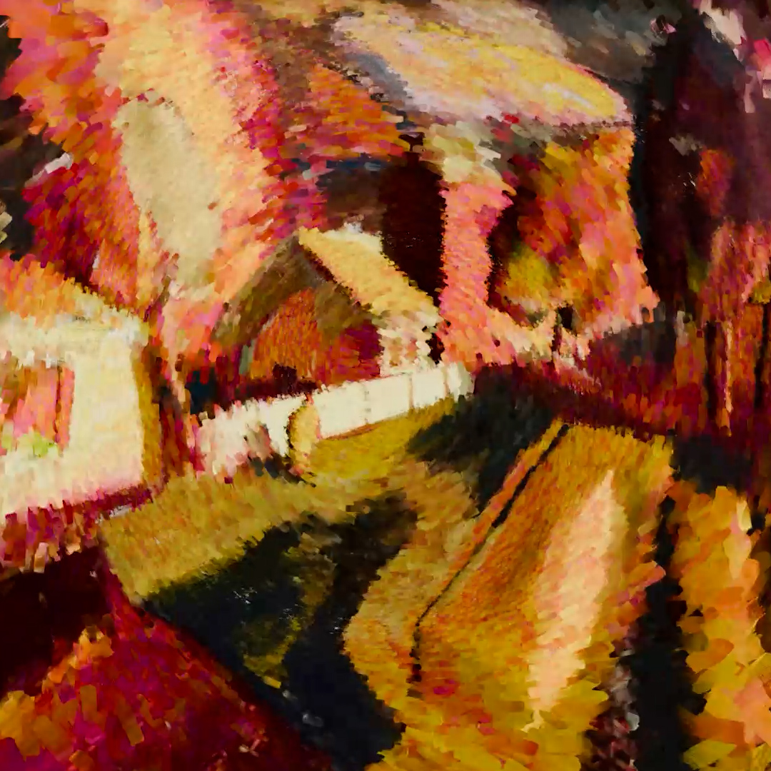 AR interpretations of Valdis Bušs paintings